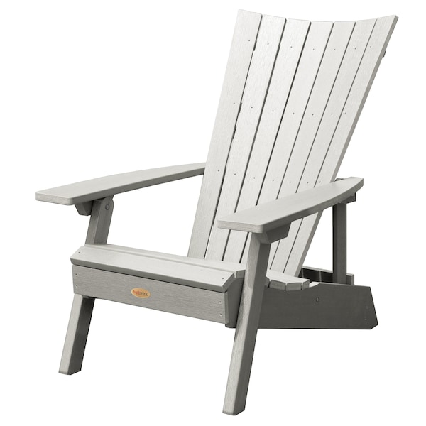 Highwood Usa Manhattan Adirondack Chair Outdoor Furniture for Patio, Backyard, Garden AD-ADRID29A-HGR - main